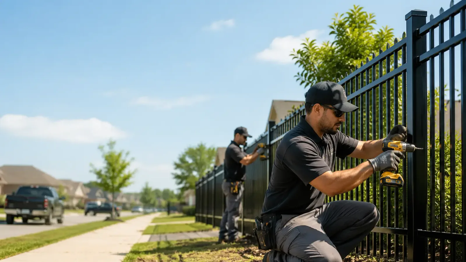 Metal Fence Installation in Midkiff, TX